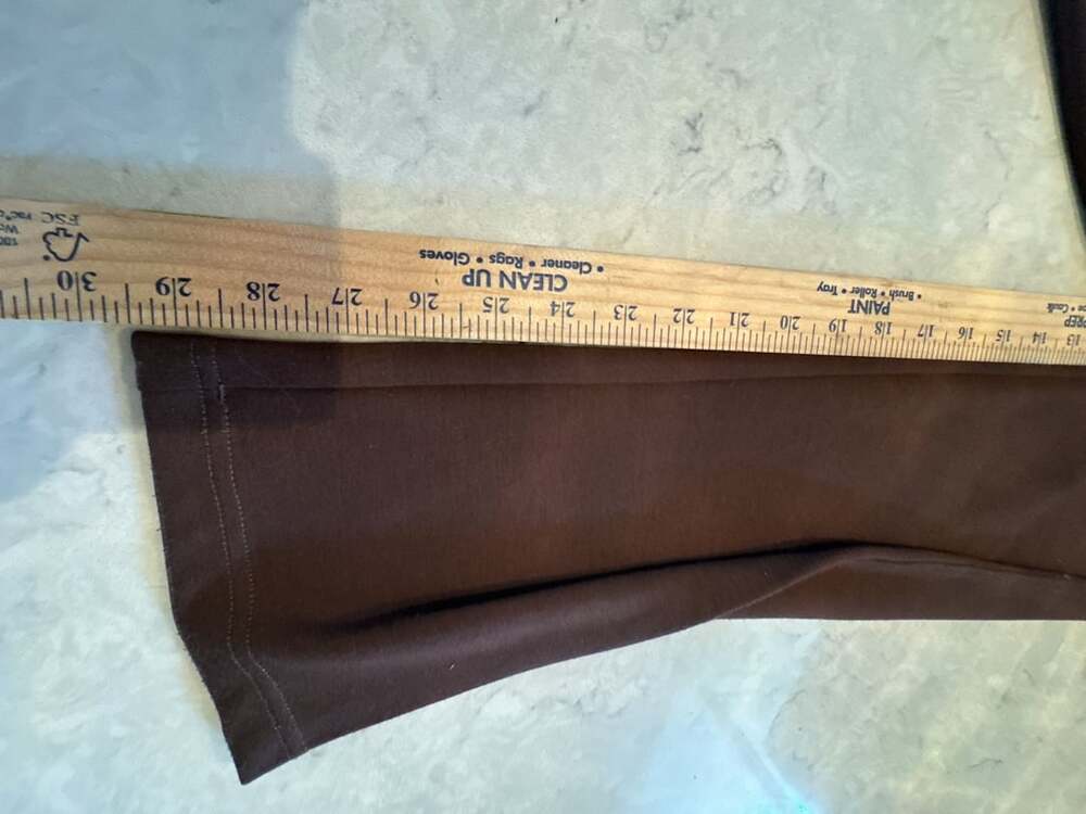 Additions by Chico's Brown Full Length Leggings Size 0.5 - Picture 8 of 9